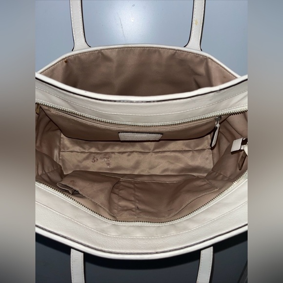 COACH Taylor Eyelet Leather Tote Bag off white No 27391 - Picture 7 of 10